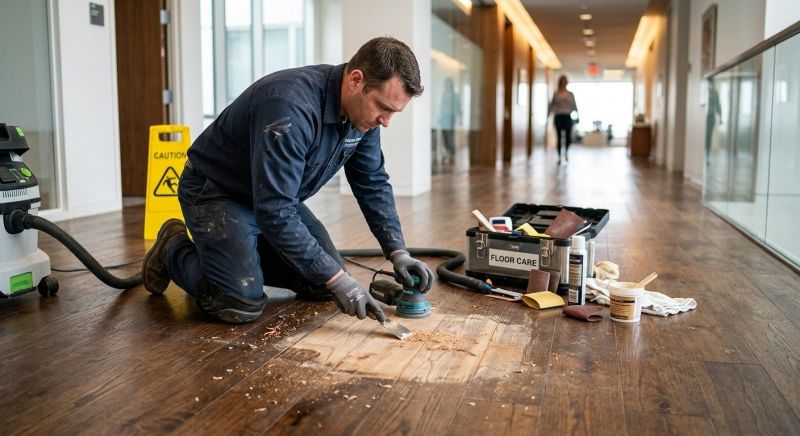 Our team working on Flooring Service projects in Wareham, MA