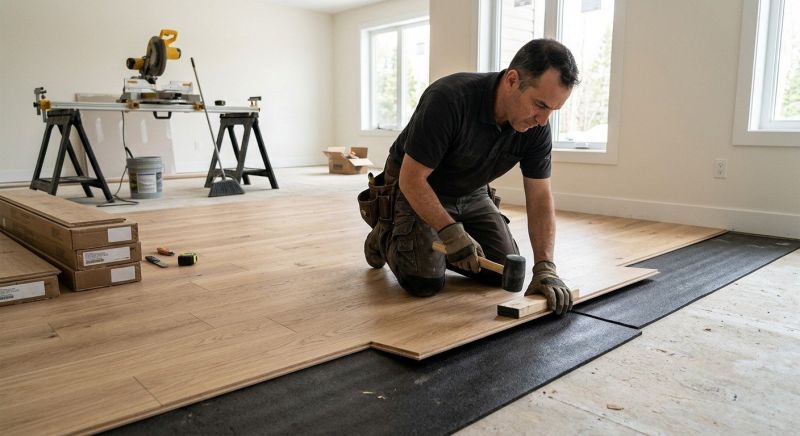 Engineered Wood Installation in Wareham, MA