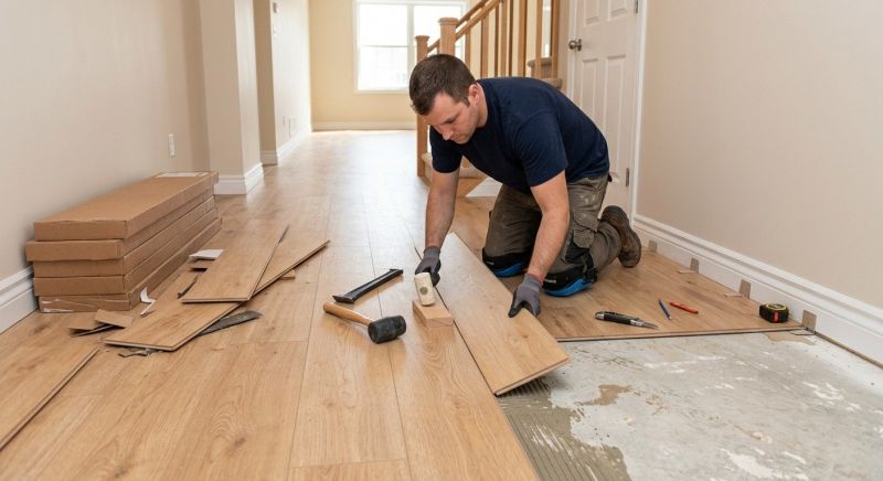Laminate Floor Installation in Dighton, MA