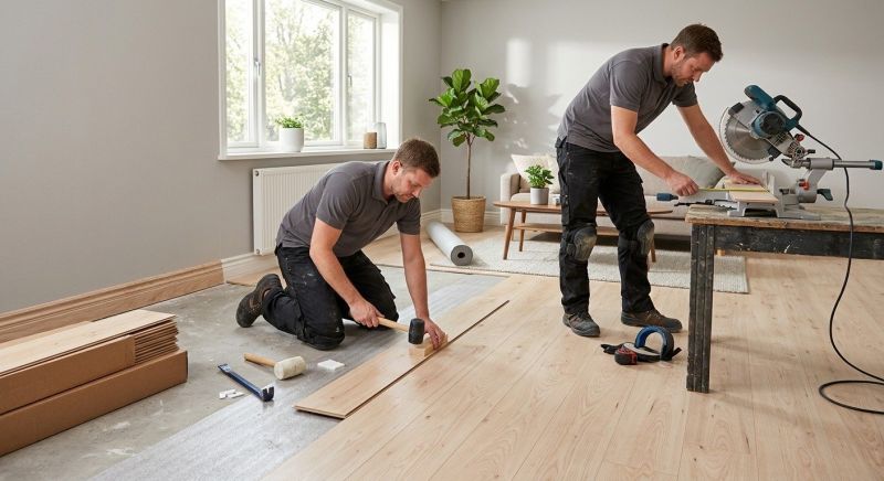 Laminate Floor Installation in Duxbury, MA