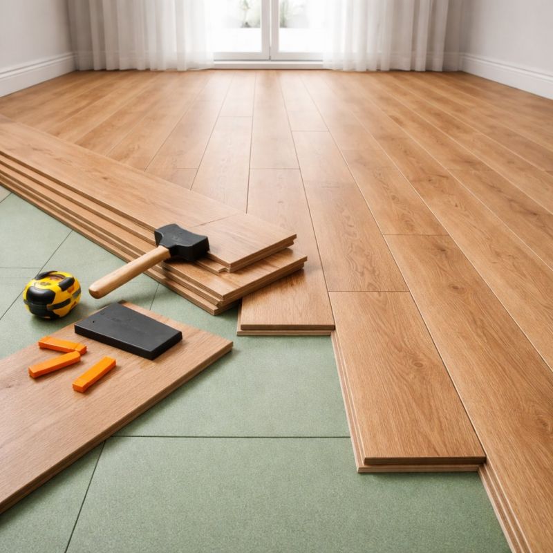 Laminate Floor Installation in West Bridgewater, MA