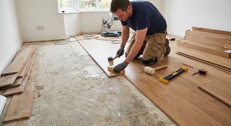 Laminate Floor Remodeling in Wareham, MA