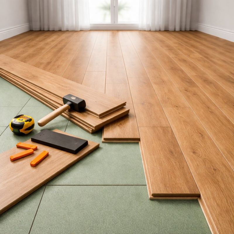 Laminate Floor Remodeling in Wareham, MA