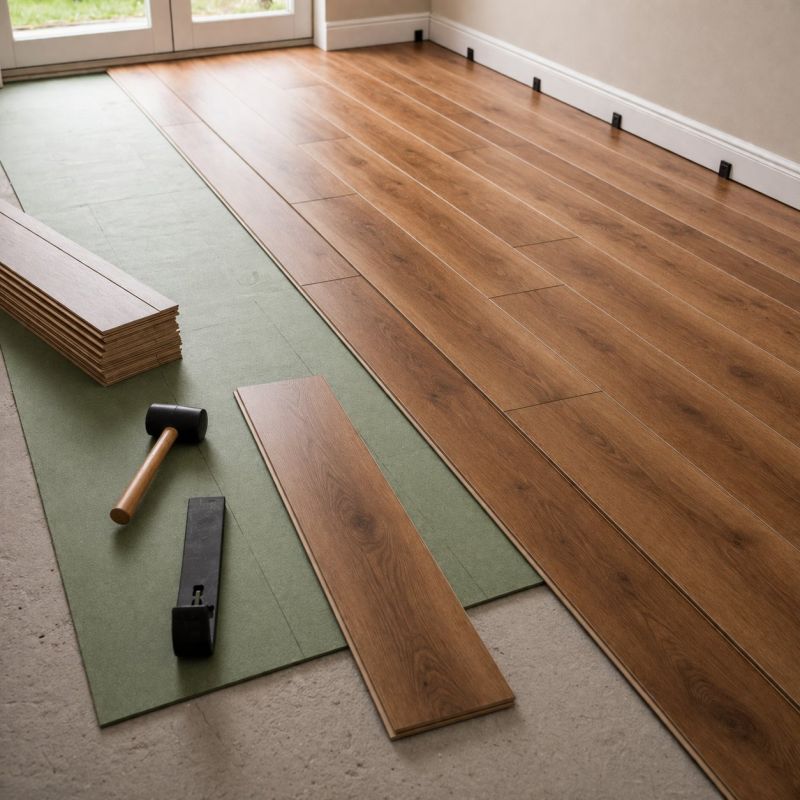 Laminate Floor Replacement in Berkley, MA