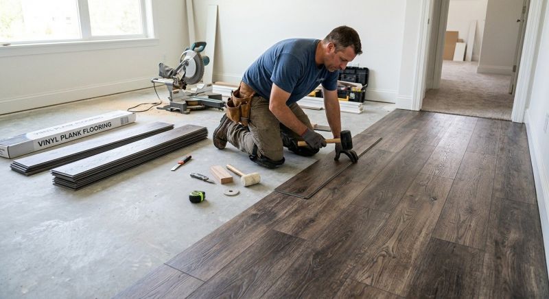 Linoleum Floor Installation in Buzzards Bay, MA
