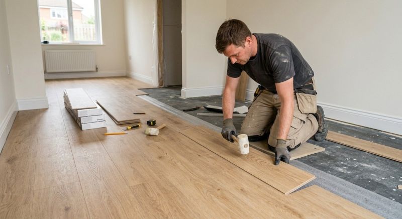 Linoleum Floor Installation in Kingston, MA