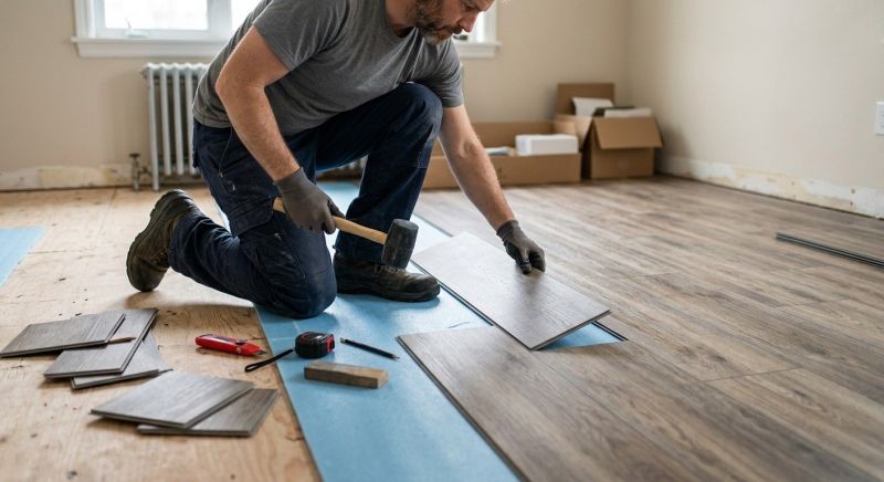 Linoleum Floor Installation in Marstons Mills, MA