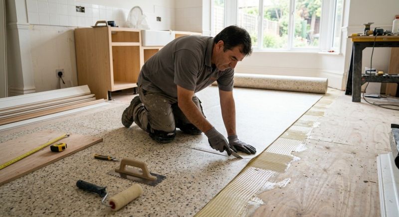 Linoleum Floor Installation in Marstons Mills, MA