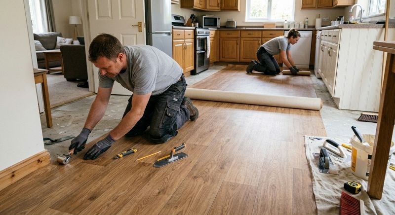Linoleum Flooring Replacement in Wareham, MA