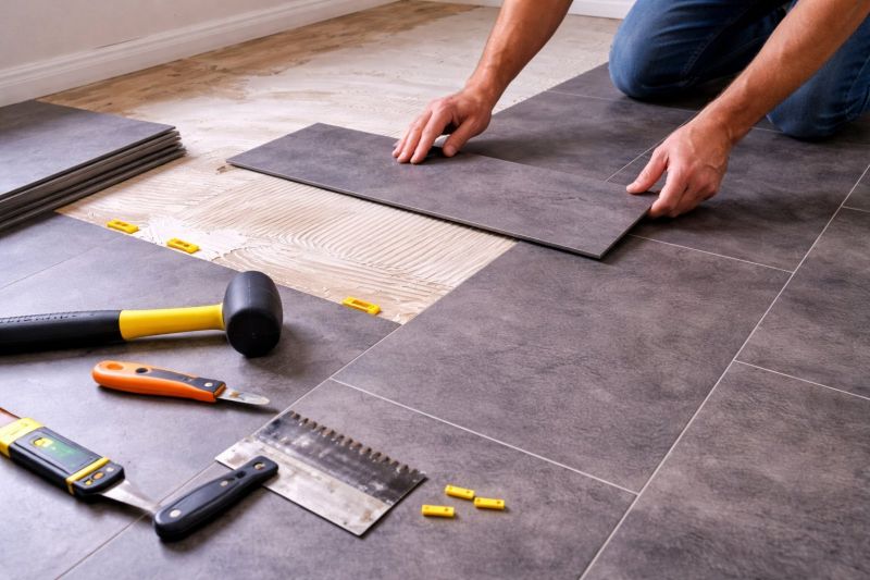 Luxury Vinyl Tile Installation in Cotuit, MA