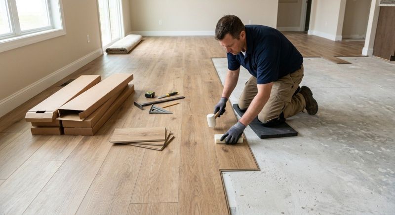Lvt Flooring Installation in Rochester, MA
