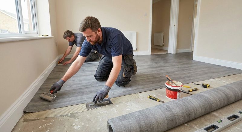 Sheet Flooring Installation in Cotuit, MA