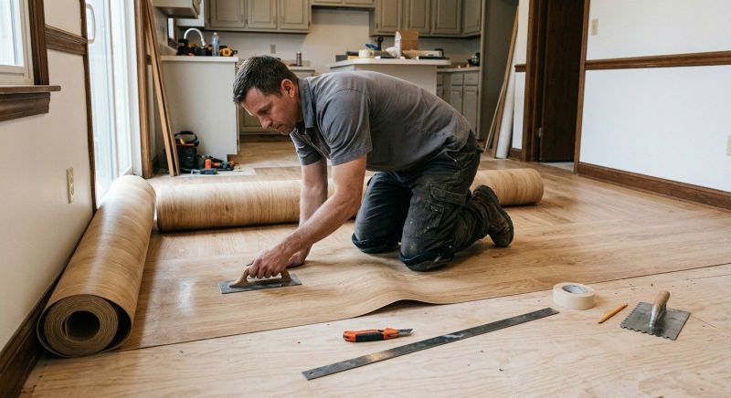 Sheet Flooring Installation in Middleboro, MA