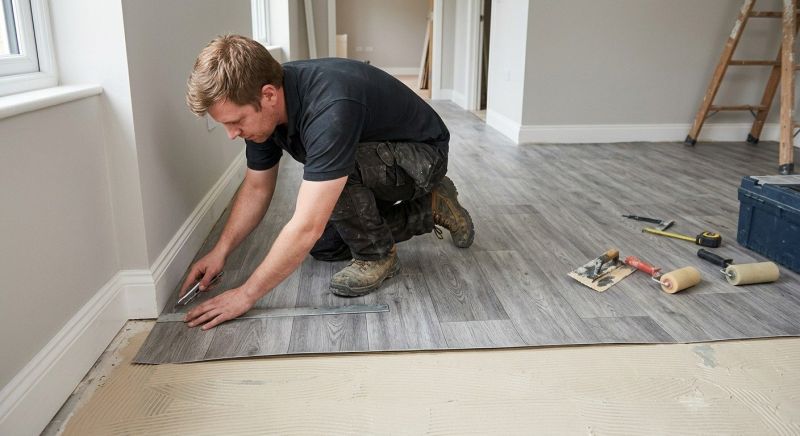 Sheet Linoleum Installation in Fall River, MA