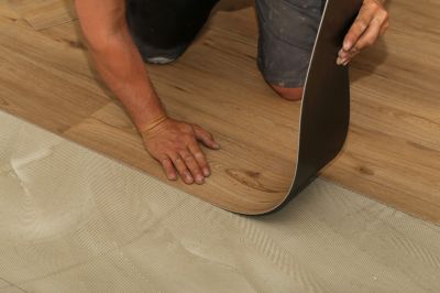 Sheet Linoleum Installation in Marion, MA