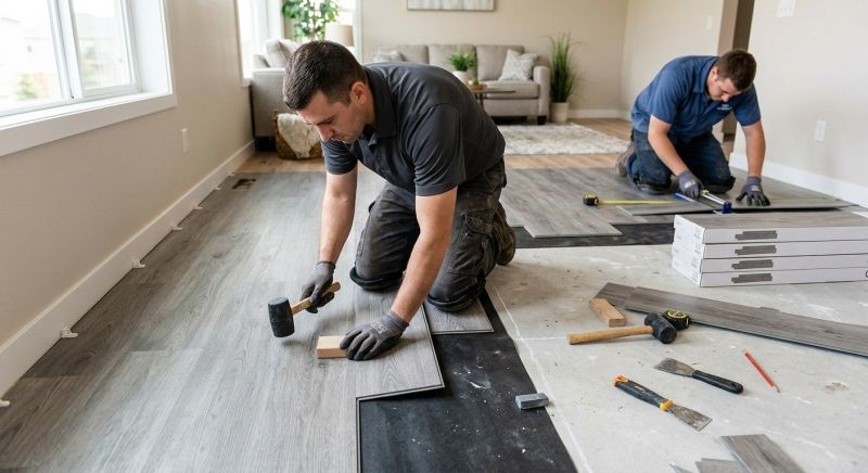 Vinyl Flooring Installation in Raynham, MA